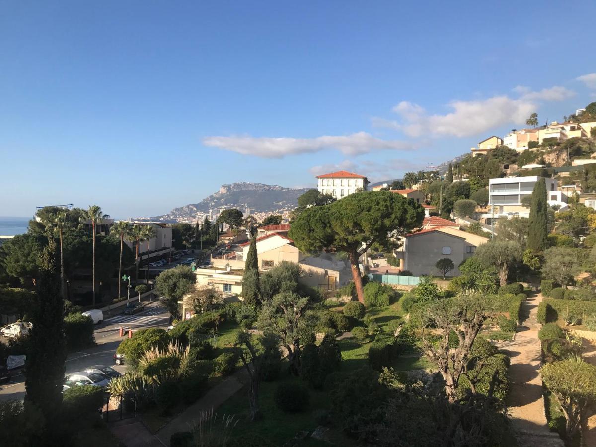 Charmant 2 Pièces Vue sur Mer et MONTE-CARLO à ROQUEBRUNE CAP MARTIN Esterno foto